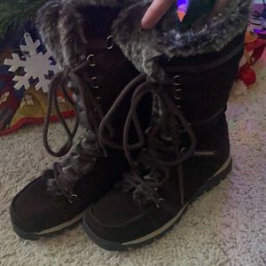 Skecher’s winter boots! Worn once!!